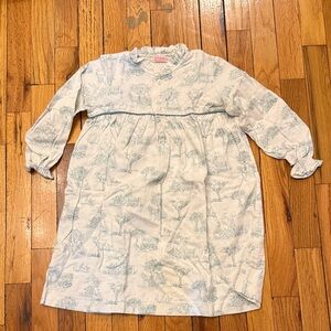 Kids Blue and White Nightgown